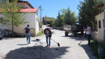 Yollarda bakım ve onarım çalışması