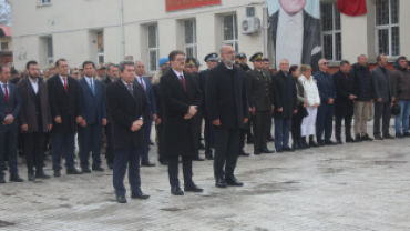 BELEDİYE BAŞKANIMIZ METİN LEVENT YILDIZ 18 MART ÇANAKKALE ZAFERİ VE ŞEHİTLERİ ANMA ÇELENK PROGRAMINA KATILDI