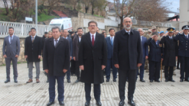 BELEDİYE BAŞKANIMIZ METİN LEVENT YILDIZ 18 MART ÇANAKKALE ZAFERİ VE ŞEHİTLERİ ANMA ÇELENK PROGRAMINA KATILDI