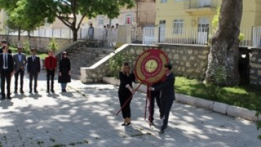 Çemişgezek’te 19 Mayıs Çelenk Sunma Töreni