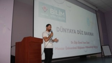 Çemişgezek’te Bilim Söyleşileri etkinliği düzenlendi