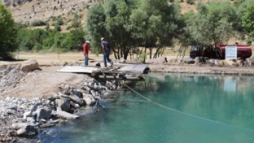 KÜÇÜK KUMLUK YÜZMEYE HAZIR