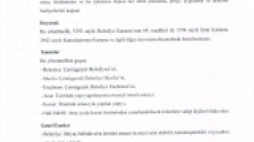Arsa ve konut üretimi yönetmenliği