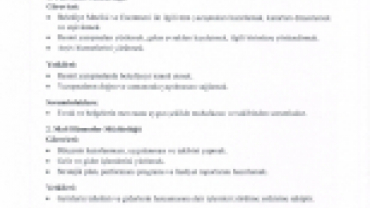 Çemişgezek Belediyesi görev yetki ve sorumlulukları