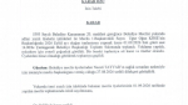 Meclis Kararları