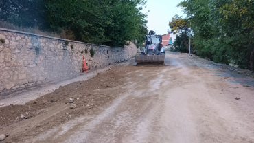 Doğalgaz çalışmaları devam ediyor