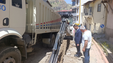 Doğalgaz çalışmaları devam ediyor