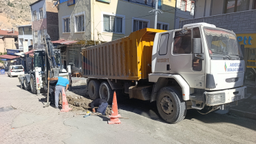 Doğalgaz çalışmaları devam ediyor