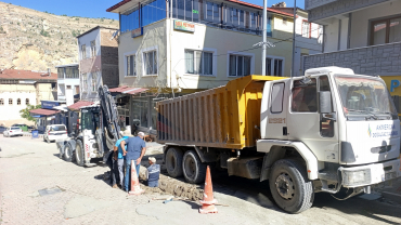 Doğalgaz çalışmaları devam ediyor