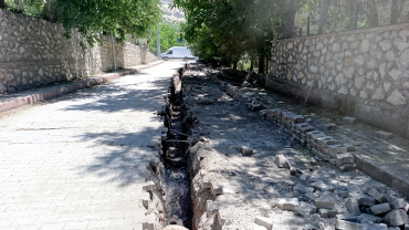 Doğalgaz çalışmaları devam ediyor