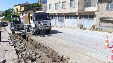 Doğalgaz çalışmaları devam ediyor