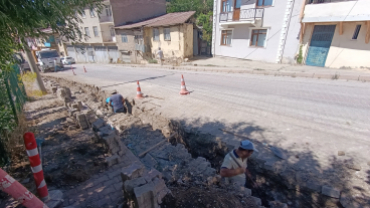 Doğalgaz çalışmaları devam ediyor