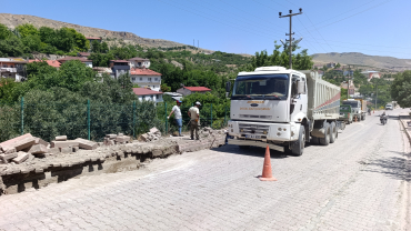 Doğalgaz çalışmaları devam ediyor