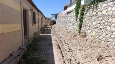 Doğalgaz çalışmaları devam ediyor